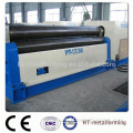 W11 Sheet metal roller machine three roller Metal rolling machine bottom bending plate